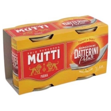 MUTTI PULPĂ DE ROȘII DATTERINI CONSERVĂ 220 G X2