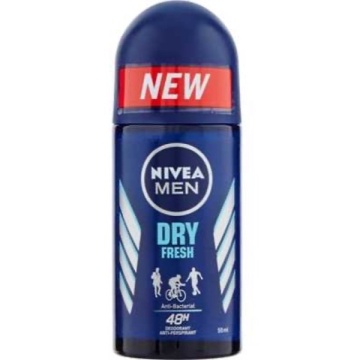 NIVEA DEODORANT ROLL-ON DRY FRESH ALBASTRU PENTRU BĂRBAȚI