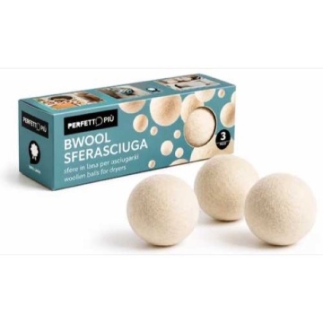 PERFETTO BWOOL 3 SFERE LANA PENTRU USCATOR