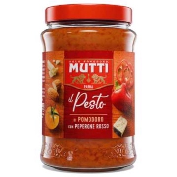 PESTO MUTTI PORTOCALIU CU ARDEI 180 GR