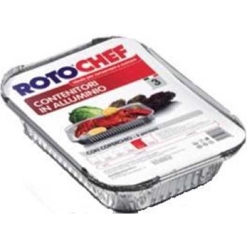 TAVA ALUMINIU + CAPAC 3 PORTII