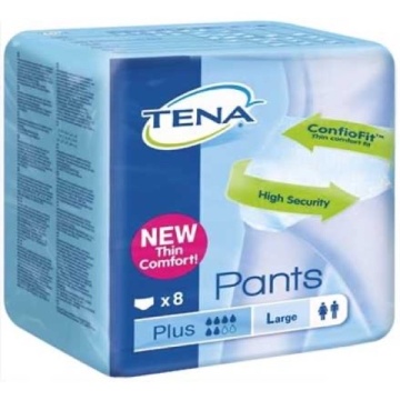 TENA PANTS PLUS CHILOTI ABSORBANTI ADULTI LARGE 100/135