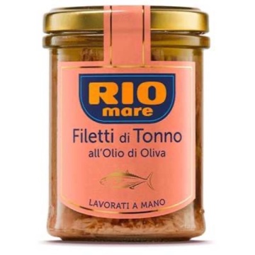 TON RIO MARE FILE IN ULEI STICLA 180 GR