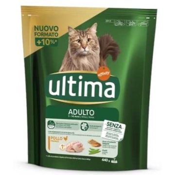 ULTIMA HRANA PISICA CROCANTE PUI SI OREZ 440 GR