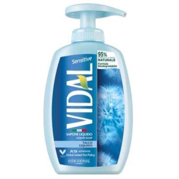 VIDAL SAPUN LICHID TALC 300 ML