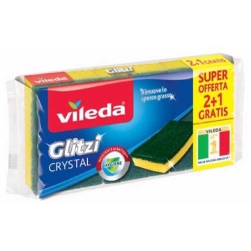 VILEDA GLITZI CRYSTAL BURETE + FIBRA