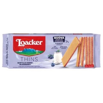 WAFER LOACKER AFINA NEAGRA IAURT 150 GR