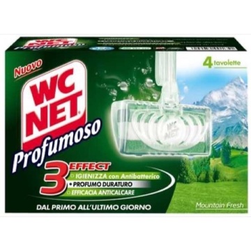 WC NET TABLETA SOLIDA PARFUMATA MOUNTAIN 4 BUC