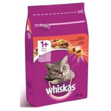 WHISKAS HRANA PISICA CROCANTE VITA SI MORCOVI 300 GR