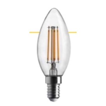 WLDX2 BEC LED CLAR OLIVA E14 2.5W=25W