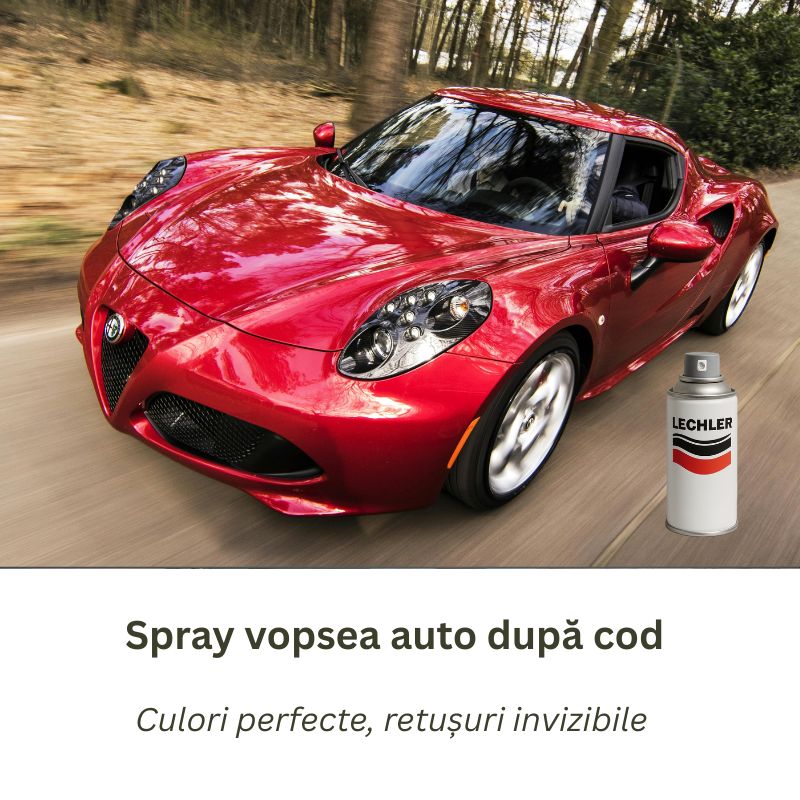 Spray vopsea auto-preparata dupa codul de culoare