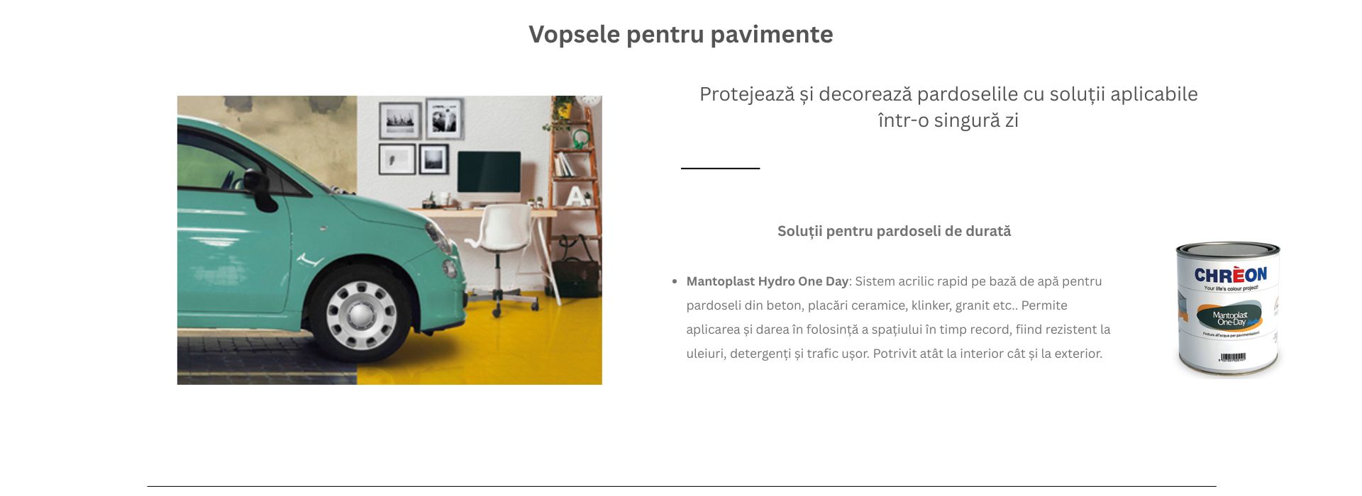 Vopsele pentru beton faianta gresie klinker