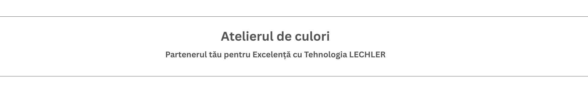 Potrivire perfecta a culorii Lechler
