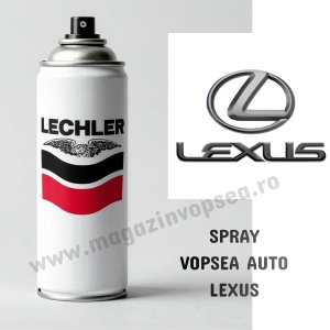 SPRAY VOPSEA AUTO LEXUS PREPARATĂ DUPĂ CODUL MAȘINII 400ML