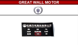 VOPSEA AUTO GREAT WALL PREPARATĂ DUPĂ CODUL MAȘINII 100 ML - Img 4