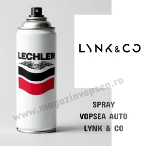 SPRAY VOPSEA AUTO LYNK & CO PREPARATĂ DUPĂ CODUL MAȘINII 400ML