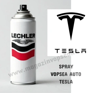 SPRAY VOPSEA AUTO TESLA PREPARATĂ DUPĂ CODUL MAȘINII 400ML