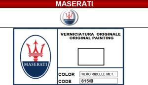 VOPSEA AUTO MASERATI PREPARATĂ DUPĂ CODUL MAȘINII 100 ML - Img 3