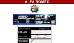 SPRAY VOPSEA AUTO ALFA ROMEO PREPARATĂ DUPĂ CODUL MAȘINII 400ML - Img 3