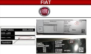 SPRAY VOPSEA AUTO FIAT PREPARATĂ DUPĂ CODUL MAȘINII 400ML - Img 3