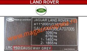 SPRAY VOPSEA AUTO LAND ROVER PREPARATĂ DUPĂ CODUL MAȘINII 400ML - Img 3