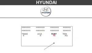 VOPSEA AUTO HYUNDAI PREPARATĂ DUPĂ CODUL MAȘINII 100 ML - Img 4