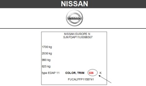 SPRAY VOPSEA AUTO NISSAN PREPARATĂ DUPĂ CODUL MAȘINII 400ML - Img 4
