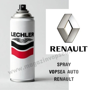 SPRAY VOPSEA AUTO RENAULT PREPARATĂ DUPĂ CODUL MAȘINII 400ML