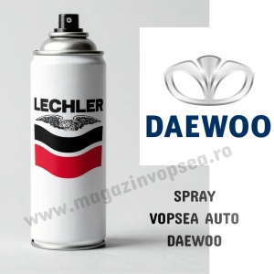 SPRAY VOPSEA AUTO DAEWOO PREPARATĂ DUPĂ CODUL MAȘINII 400ML