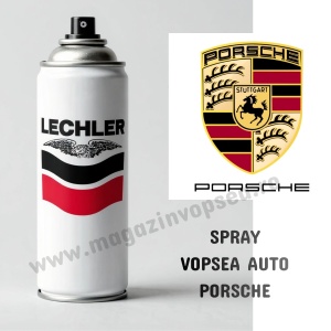 SPRAY VOPSEA AUTO PORSCHE PREPARATĂ DUPĂ CODUL MAȘINII 400ML