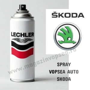 SPRAY VOPSEA AUTO SKODA PREPARATĂ DUPĂ CODUL MAȘINII 400ML