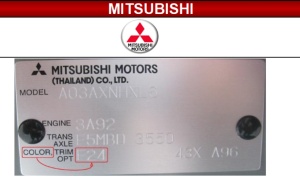 SPRAY VOPSEA AUTO MITSUBISHI PREPARATĂ DUPĂ CODUL MAȘINII 400ML - Img 4