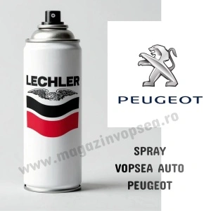 SPRAY VOPSEA AUTO PEUGEOT PREPARATĂ DUPĂ CODUL MAȘINII 400ML