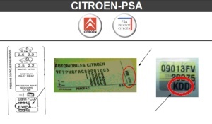 VOPSEA AUTO CITROEN PREPARATĂ DUPĂ CODUL MAȘINII 100 ML - Img 4