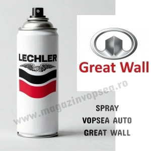 SPRAY VOPSEA AUTO GREAT WALL PREPARATĂ DUPĂ CODUL MAȘINII 400ML