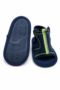 Sandale bebe bleumarin tip sport cu scai, usoare si flexibile pentru vara - Img 4