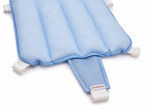 Suport baie bebelusi tip ham cadita ergonomic antialunecare 0+ luni albastru - Img 4