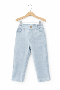 Set baieti 3 piese bluza pantaloni si jacheta albastru deschis - Img 8