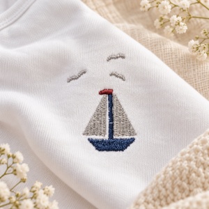 Set nou nascut 10 piese bumbac alb cu barcute, paturica, body, pantaloni si accesorii - Img 4