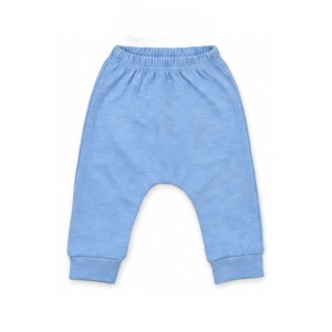 Compleu bebe baiat alb si bleu cu bluza si pantaloni, fotografie de produs pe fundal alb
