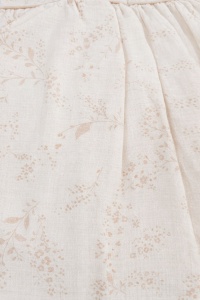 Rochie fetite eleganta bej floral rochie copii ocazie botez aniversare - Img 6