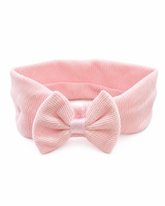 Salopeta bebe roz cu bentita, dantela eleganta si guleras din 100% bumbac - Img 6
