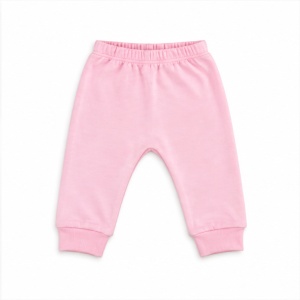 Compleu bebe fetita roz cu jacheta, bluza cu fluture si pantaloni, fotografie de produs pe fundal alb