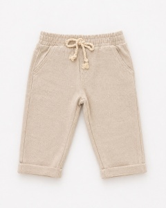Set bebe baiat 3 piese camasa muselina tricou bumbac si pantaloni in casual vara - Img 5