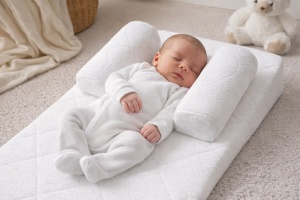 Perna antireflux bebe inclinata suport somn nou nascut lavabila