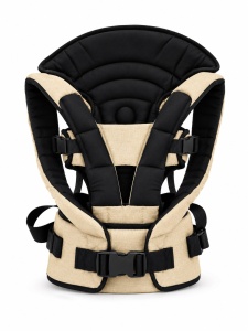 Marsupiu ergonomic bebe crem 4-12 Kg, reglabil, port bebe confortabil si sigur - Img 3
