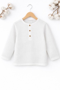 Set baieti 3 piese bluza pantaloni si jacheta albastru deschis - Img 6