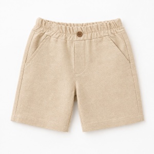 Set bebe baiat 3 piese camasa imprimeu tricou si pantaloni scurti vara casual - Img 5