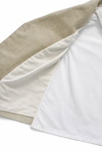Costum elegant baieti 4 piese bej sacou pantaloni camasa papion premium - Img 6