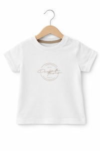 Set baieti 3 piese din in jacheta usoara tricou si pantaloni bej - Img 5